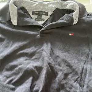 Tommy Hilfiger Men's Black Polo Shirt